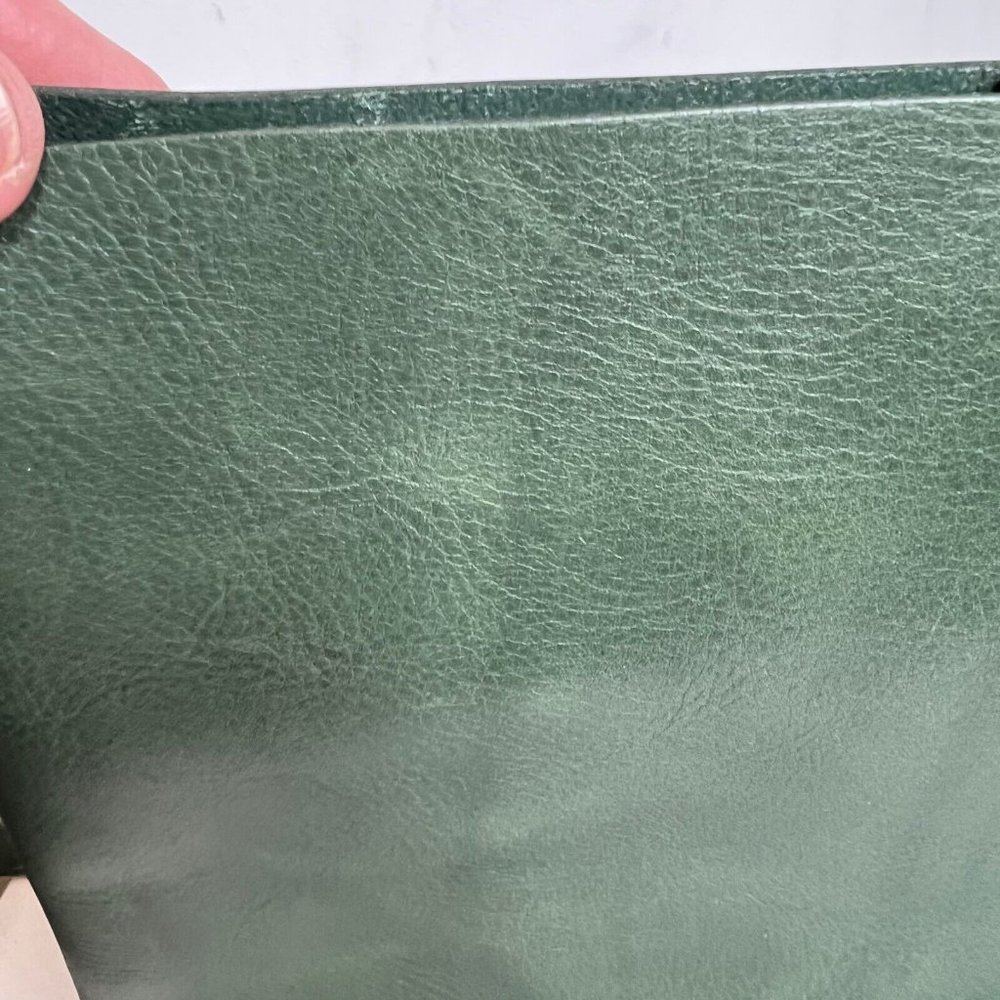 Madewell Forest Green Leather Bucket Bag - Picture 5 of 16